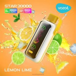 VOZOL Vape Kaina - VOZOL STAR 20 000 citrininis laimas Z0HR406