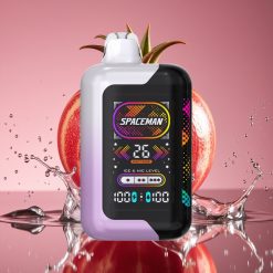 SMOK SPACEMAN SP40000 40000 užpūtimų, 0% nikotino, vyšnių granatų skonis, 20ml, 1000mAh