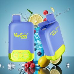 Vapsolo Twins 20000 Puffs Mėlynojo avietės limonado & citrinos žaliosios 40ml 20mg/ml