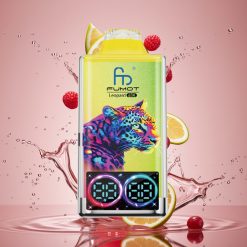 Fumot Leopard 40K Puffs 700mAh 5% Nikotino Rožinė Limonadė