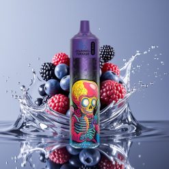 Fumot RandM Tornado 30000 30mL 5% Mėlynė Gervuogė LED 1.0 Ohm