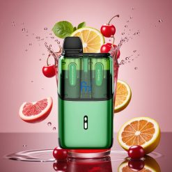 Fumot Ultra T32000 Juodųjų serbentų limonadas - vyšnių kolos, 32000 puffų, 800mAh, Type-C