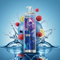 UWIN Crystal 10000 Puffs 18ml 5% Mėlynasis RGB 650mAh Type-C