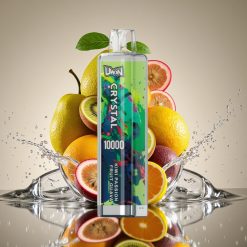 UWIN Crystal 10000 Puffs 18ml, RGB, Type-C, Kiwi Pasiflora Gvajava