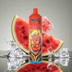 Uwin Tornado 35K 35 000 užsikimšimų, 5%, 600 mAh, 1,0 Ω, arbūzas su ledu