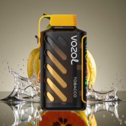 VOZOL Gear Power 20000 Puffs, 20mL, 5% nikotino, Tobakas, S.i.L.C. Tech, Dual Mesh Coil