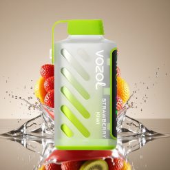 VOZOL Gear Power 20000 Puffs Braškė-Kiwi, S.i.L.C. Tech, Dual Mesh Coil, 20mL