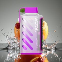 VOZOL Gear Power 20000 Puffs Lavafire, 20mL, 5%, S.i.L.C. Tech, Dual Mesh Coil