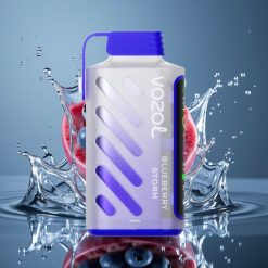 VOZOL Gear Power 20000 Puffs Mėlynųjų Uogų Audra, 20mL, 50mg, Dual Mesh Coil