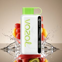 VOZOL STAR 9000/12000 Braškė-Kivis Disposable Vape 650mAh 0/20/50mg/ml