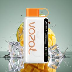 VOZOL STAR 9000/12000 Disposable Vape Meksikietiškas Mango Ledas, 650mAh, greitesnis įkrovimas