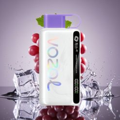 VOZOL STAR 9000/12000 Vienkartinis Vaporizatorius Vynuogių Ledas, 650mAh, Greitesnis Įkrovimas