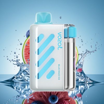 VOZOL VISTA 40000 Pūkšt. MTL, 1000mAh, 2% Nikotino, Mėlynų Sprogų Ledas