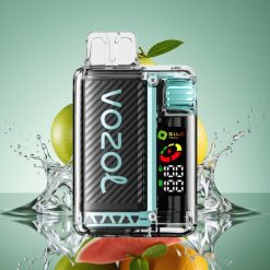 VOZOL Vista 20000 Puffs Miami Mėta, 650mAh, 2% nikotino, OLED ekranas, S.i.L.C Tech